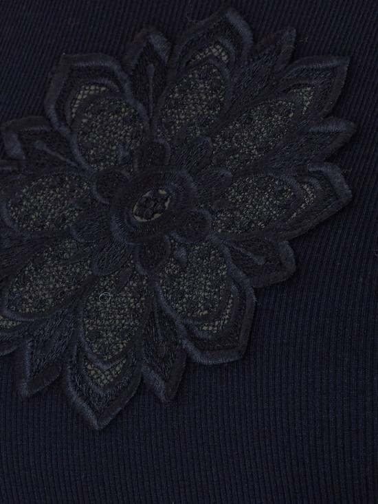 26SS 트윈셋 반팔 티셔츠 261TP2090 00006 Black - TWINSET