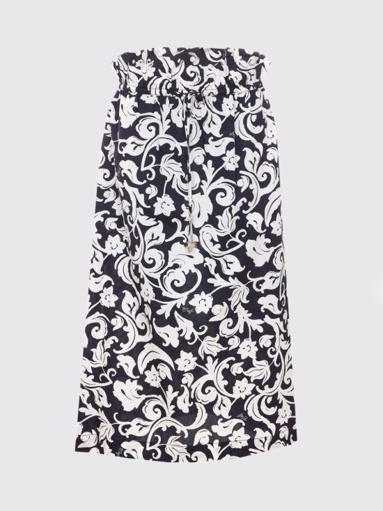 26SS 리우조 롱 스커트 WA6353T4853 P9421 Black - LIU JO