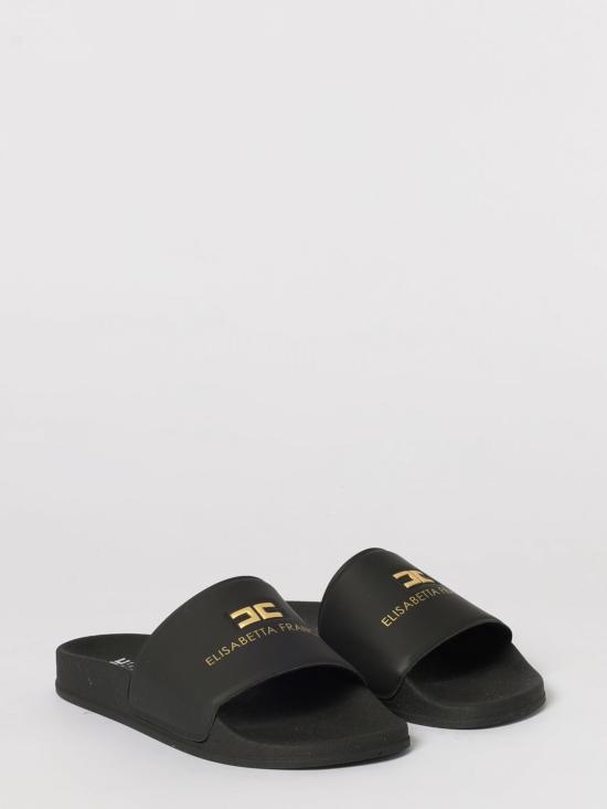 26SS [키즈] 엘리자베타프랜치 플립플랍 F4A0E06071745 999 Black - ELISABETTA FRANCHI
