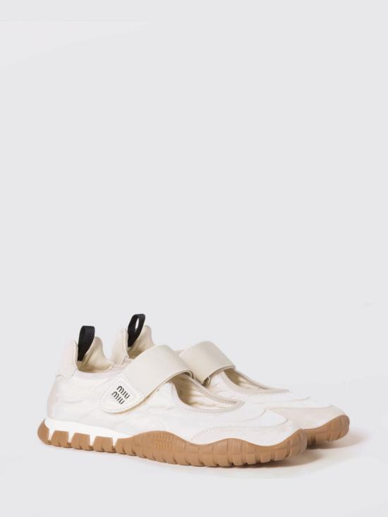 26SS 미우미우 플랫 슈즈 5F416EF005D7C F0304 Ivory