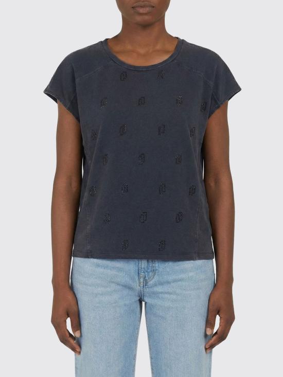 26SS 리우조 반팔 티셔츠 TA6168JS923 S9149 Black