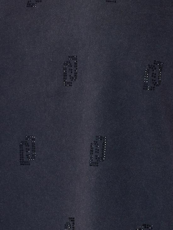 26SS 리우조 반팔 티셔츠 TA6168JS923 S9149 Black - LIU JO