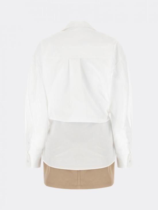 26SS 알렉산더 왕 롱 원피스 1WC1266950 100 White - ALEXANDER WANG