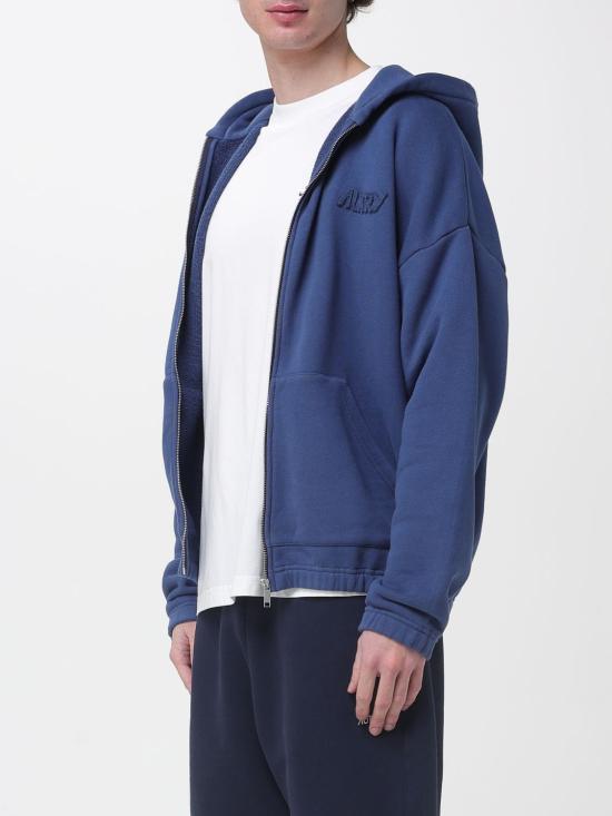 26SS 오트리 긴팔 티셔츠 HIPX032R Blue - AUTRY