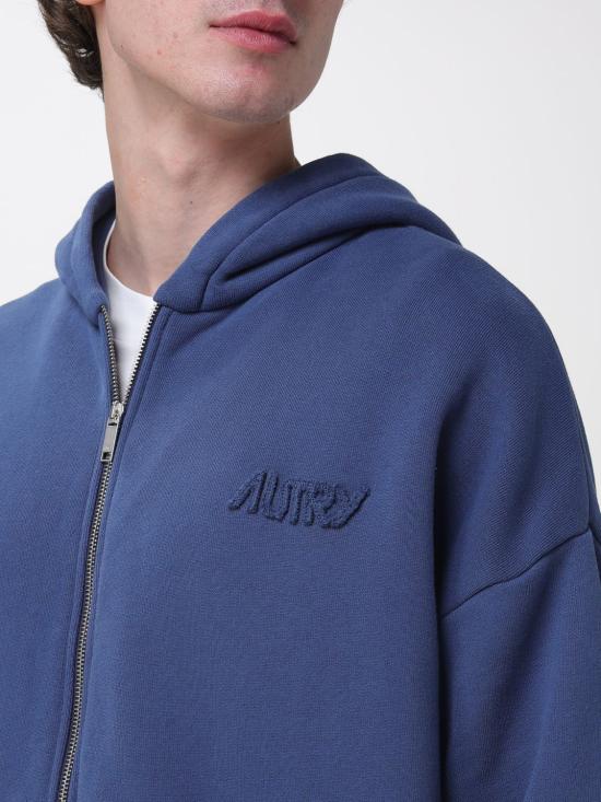 26SS 오트리 긴팔 티셔츠 HIPX032R Blue - AUTRY