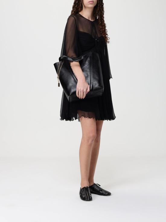 26SS 끌로에 숄더백 CHC25SS811N84 001 Black - CHLOE