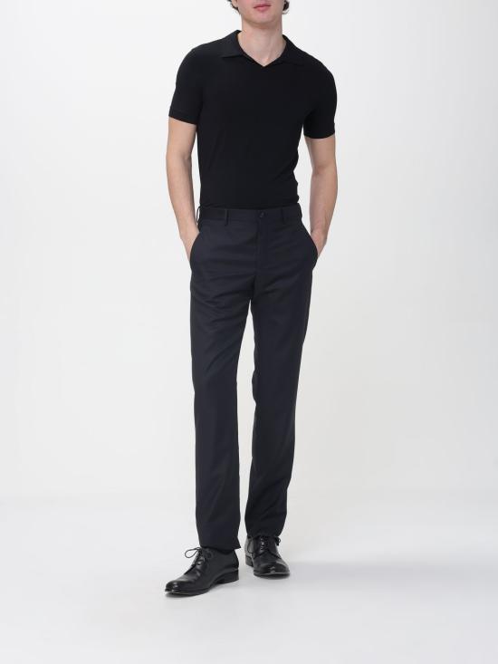 26SS 조르지오 아르마니 폴로 티셔츠 3GSF51SJP4Z UC99 Black - GIORGIO ARMANI