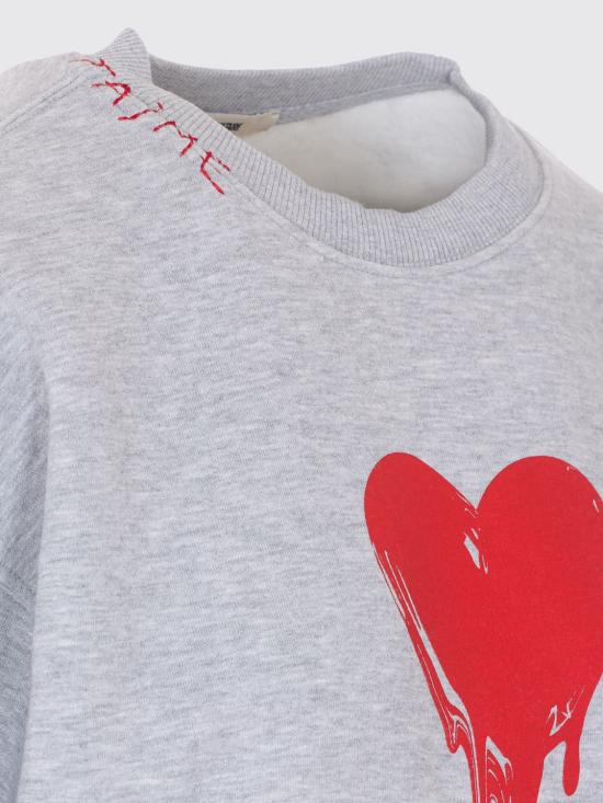 26SS 자딕앤볼테르 스웨터 JWSS00576 050 Grey - ZADIG & VOLTAIRE