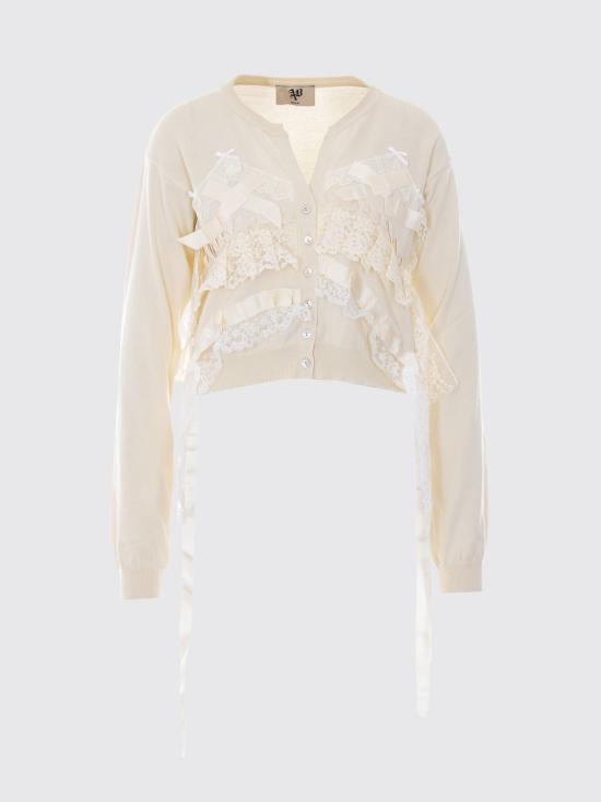 26SS 아니예 바이 스웨터 185499 02477 White - ANIYE BY