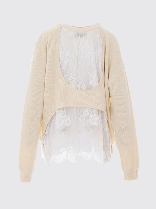 26SS 아니예 바이 스웨터 185487 02477 White - ANIYE BY