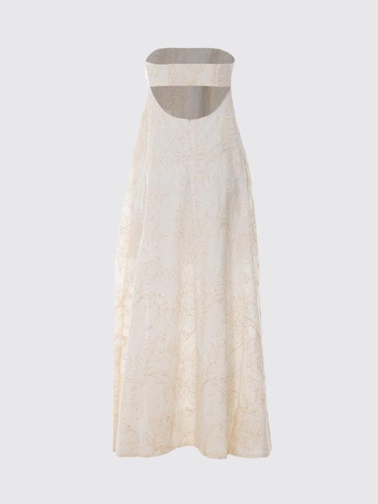 26SS 리우조 롱 원피스 WA6456T472A P9417 Natural - LIU JO