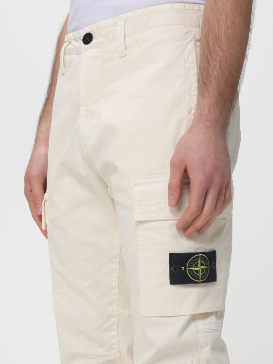 26SS 스톤 아일랜드 팬츠 3100051S0004 V0193 White - STONE ISLAND