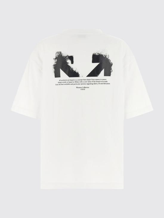 26SS 오프화이트 반팔 티셔츠 OWAA13FS26JER001 0110 White - OFF WHITE