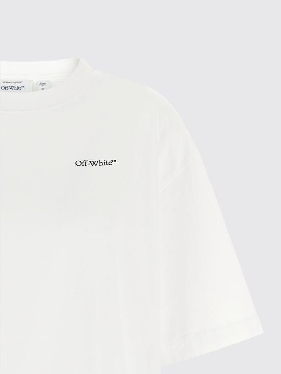 26SS 오프화이트 반팔 티셔츠 OWAA13FS26JER001 0110 White - OFF WHITE