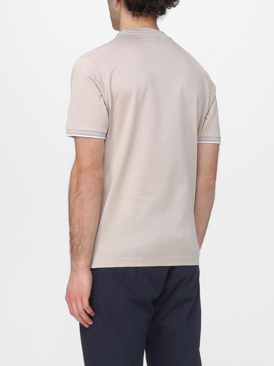 26SS 폴앤샤크 반팔 티셔츠 26411008 348 Beige - PAUL & SHARK