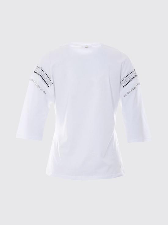 26SS 리우조 반팔 티셔츠 WA6128JS904 P9319 White - LIU JO