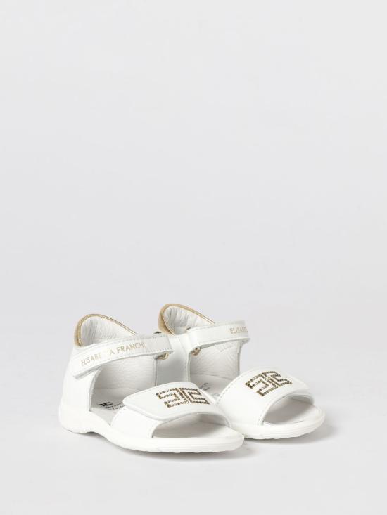 26SS [키즈] 엘리자베타프랜치 샌들 F1A2E05410092 B093 Ivory - ELISABETTA FRANCHI
