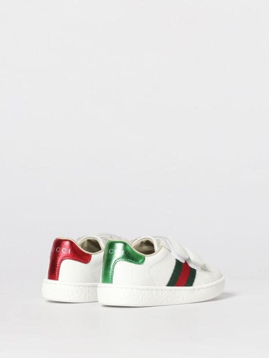 26SS [키즈] 구찌 스니커즈 455447CPWP0 9085 White - GUCCI