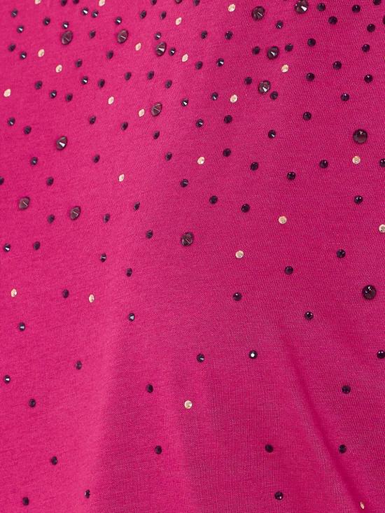 26SS 리우조 반팔 티셔츠 TA6306JS923 L9031 Fuchsia - LIU JO