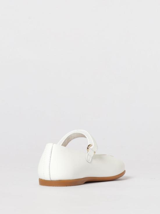 26SS [키즈] 돌체앤가바나 플랫 슈즈 D20114AB793 80001 White - DOLCE & GABBANA