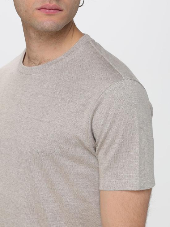 26SS 폴앤샤크 반팔 티셔츠 26411003 637 Beige - PAUL & SHARK