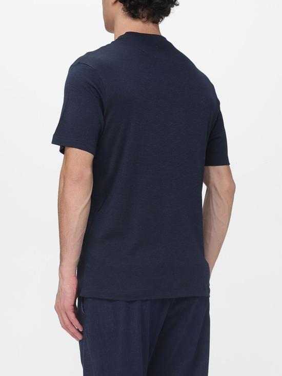 26SS 폴앤샤크 반팔 티셔츠 25411026 013 Blue - PAUL & SHARK