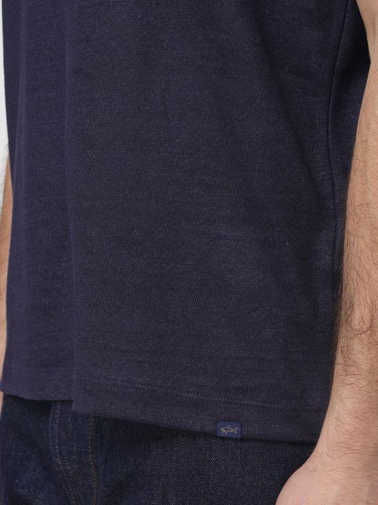 26SS 폴앤샤크 반팔 티셔츠 26411003 013 Blue - PAUL & SHARK