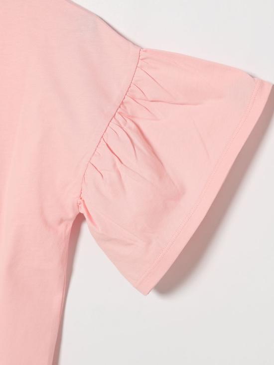 26SS [키즈] 모스키노 티셔츠 HDM077LAA23 50209 Pink - MOSCHINO