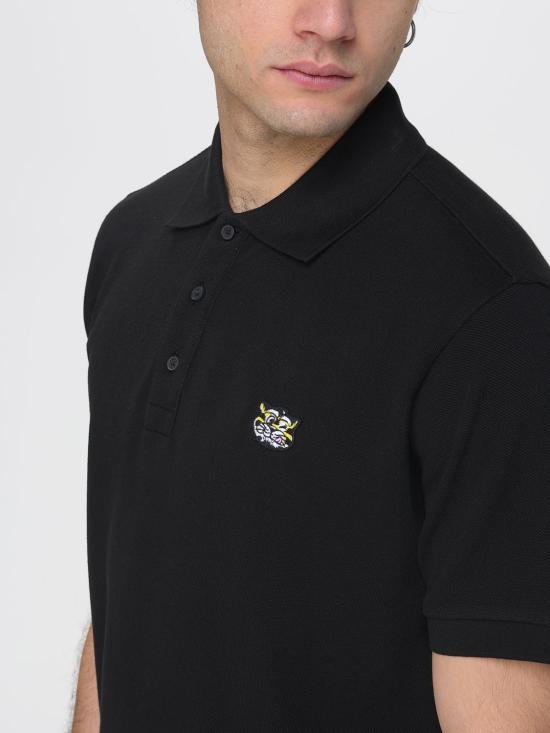 26SS 겐조 폴로 티셔츠 FG55PO1014PU 99J Black - KENZO