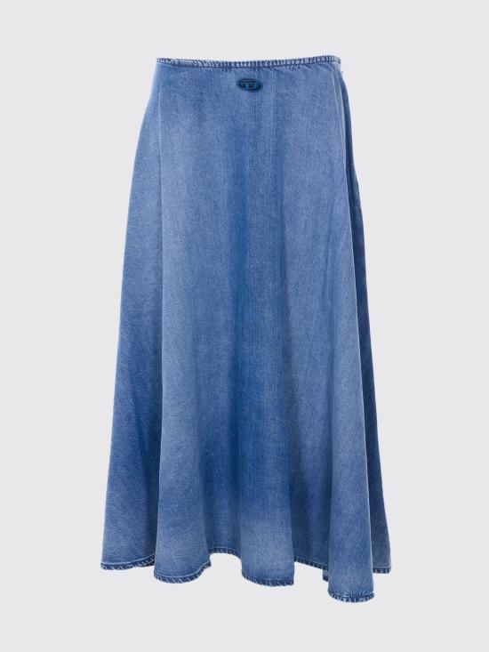 26SS 디젤 롱 스커트 A20376068VY 01 Blue - DIESEL