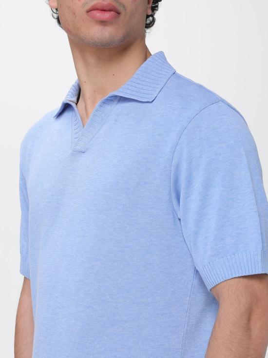 26SS 폴앤샤크 폴로 티셔츠 26411645 363 Gnawed Blue - PAUL & SHARK