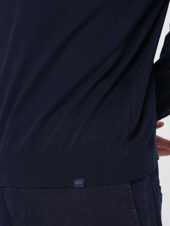 26SS 폴앤샤크 스웨터 26411515 013 Blue - PAUL & SHARK