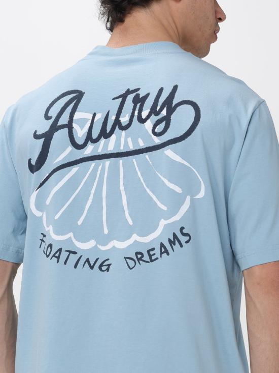 26SS 오트리 반팔 티셔츠 TSPX047C Gnawed Blue - AUTRY