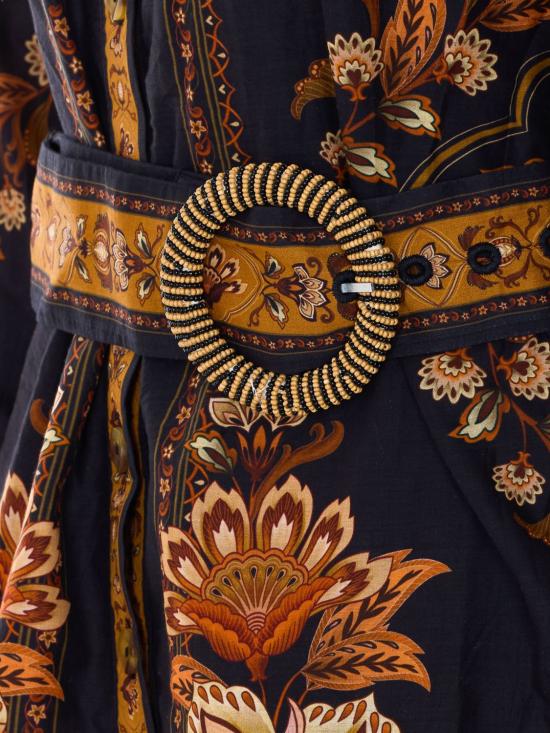 26SS 팜 리오 롱 원피스 344142 26068 Black - FARM RIO