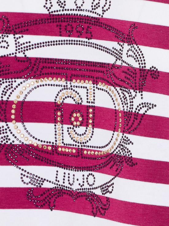 26SS 리우조 반팔 티셔츠 TA6206JS005 C3882 Red - LIU JO