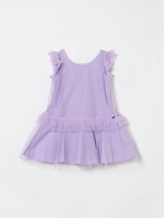 26SS [키즈] 모나리자 원피스 17G907T9945 0065 Wisteria