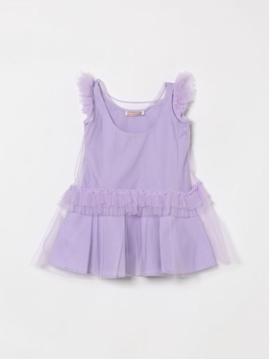 26SS [키즈] 모나리자 원피스 17G907T9945 0065 Wisteria - MONNALISA