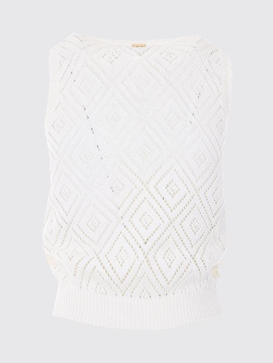 26SS 트윈셋 민소매 티셔츠 261TP3202 00059 Grey - TWINSET