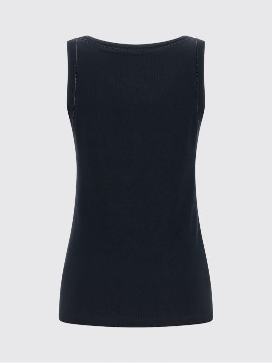 26SS 파비아나 필리피 민소매 티셔츠 JED266F602L896 5146 Blue - FABIANA FILIPPI