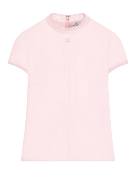 26SS 쿠레쥬 반팔 티셔츠 126CTO472 PL01595022 PINK