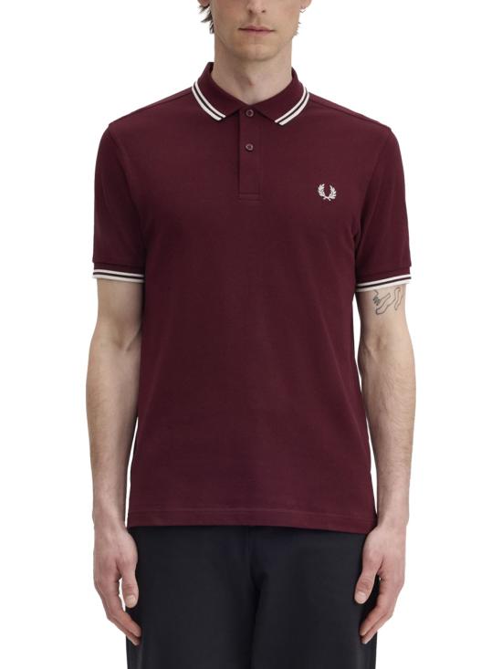 26SS 프레드페리 폴로 티셔츠 FP M3600P 57 597 BORDEAUX - FRED PERRY