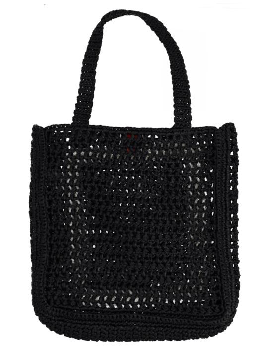 26SS 카사블랑카 토트백 A SP26 BAG 175 02BLACK - CASABLANCA