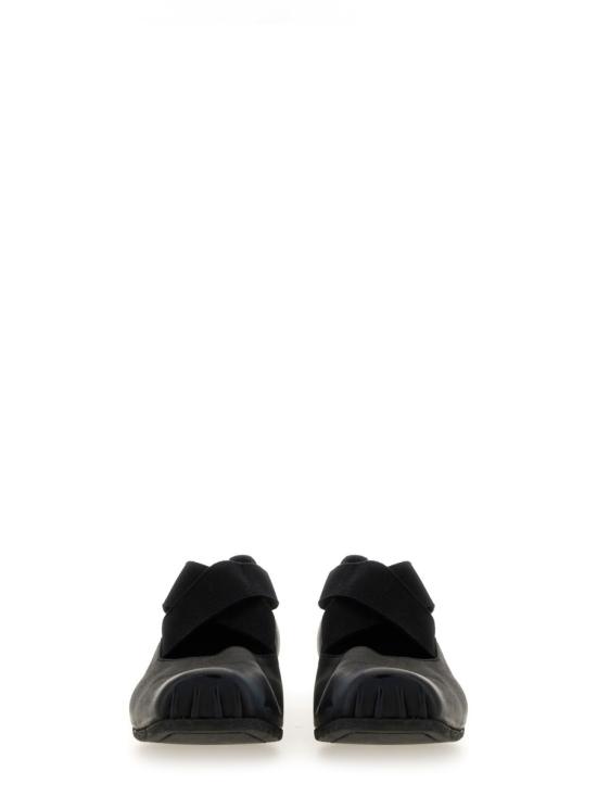 26SS 우마 왕 플랫 슈즈 US9001 UW900 BLACK - UMA WANG