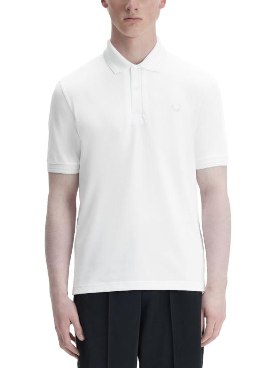 26SS 프레드페리 폴로 티셔츠 FP M12 57 G33 WHITE - FRED PERRY