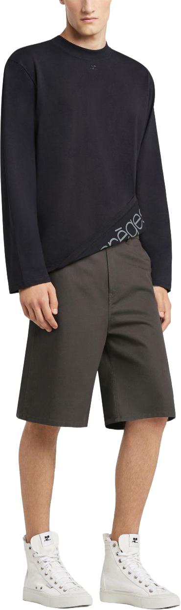 26SS 쿠레쥬 긴팔 티셔츠 126JTS236JS02409999 BLACK - COURREGES