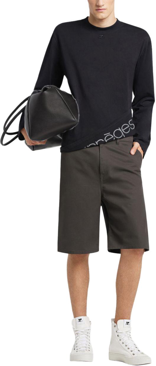 26SS 쿠레쥬 탑 126JTS236JS02409999 BLACK - COURREGES