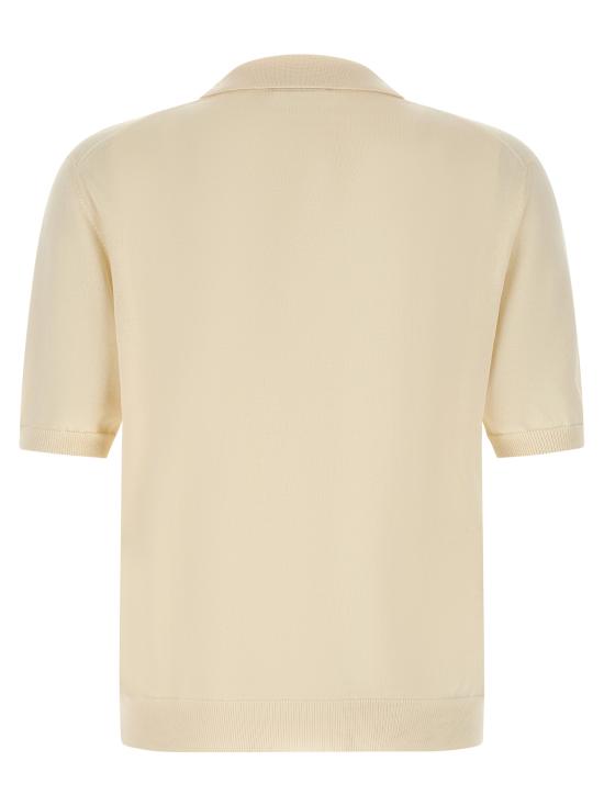 26SS 자노네 폴로 티셔츠 810332ZY318Z3372 Beige - ZANONE