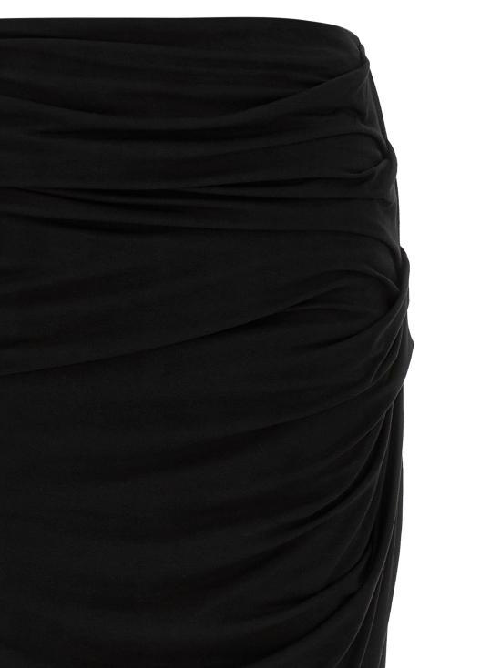 26SS 엔타이어 스튜디오 숏 스커트 ESSS26SK012430015 Black - ENTIRE STUDIOS