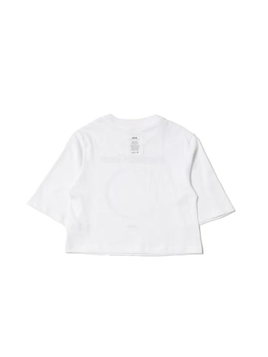  [키즈] 엠에스지엠 티셔츠 MS029070K 001 WHITE - MSGM