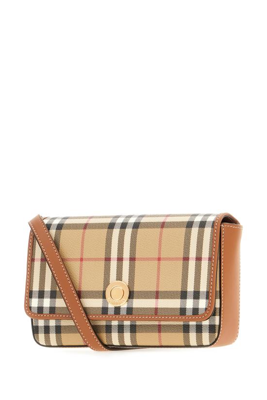 26SS 버버리 숄더백 8109803 A9534 VNTG CHK BRIAR BROWN - BURBERRY